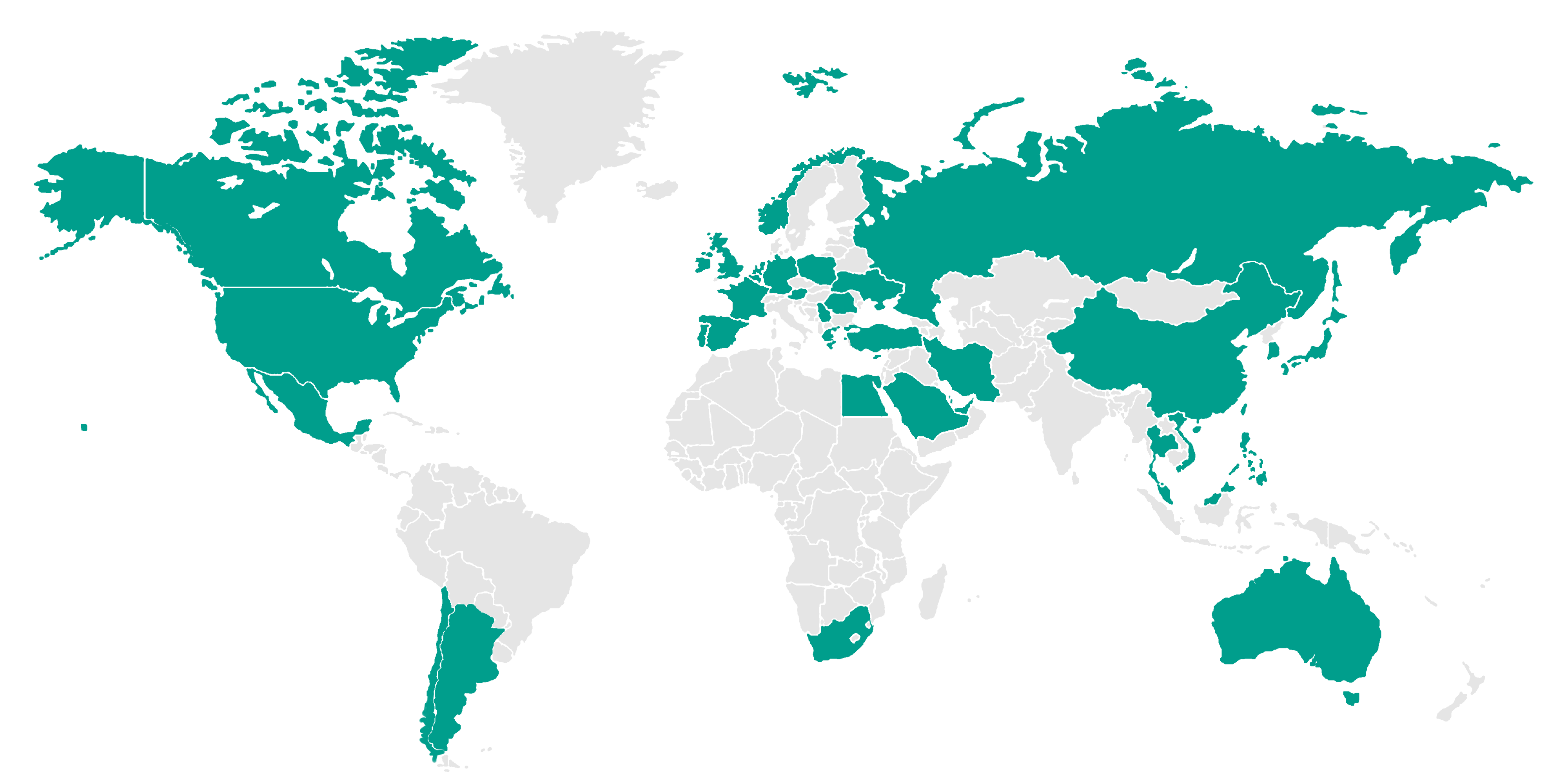 Wereldkaart website Ropapharm